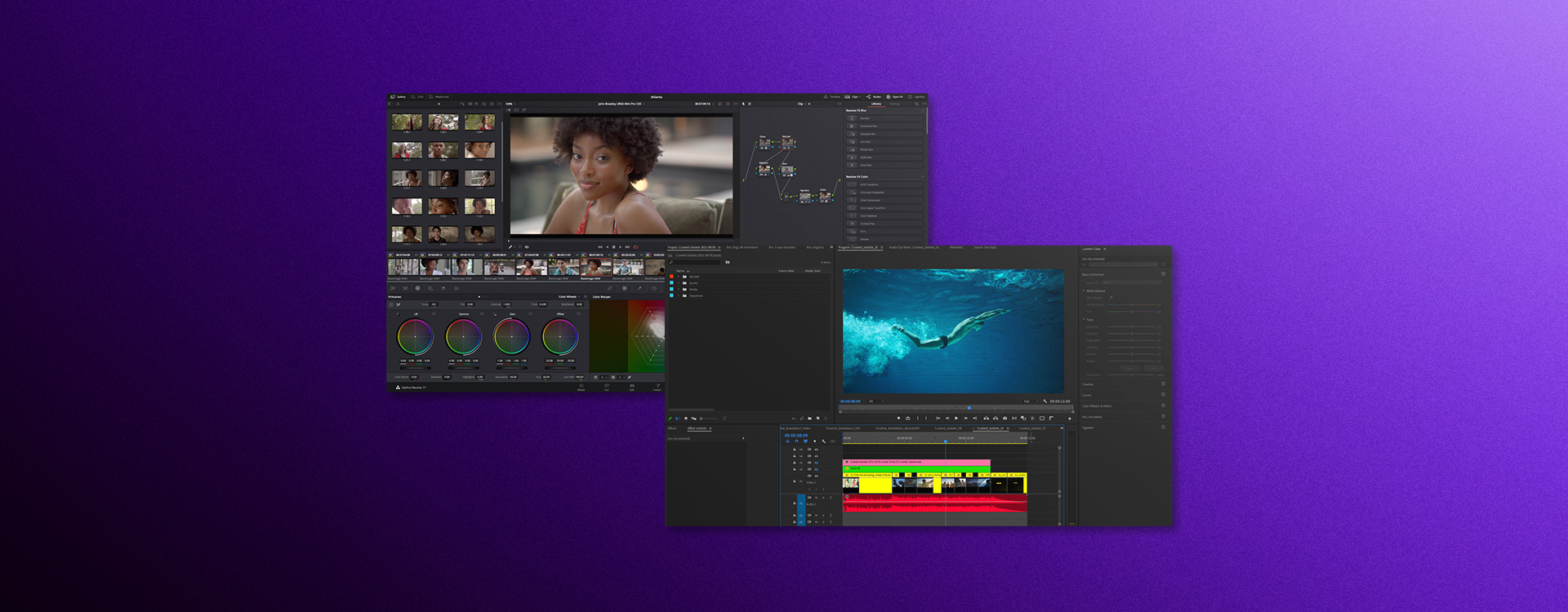 Davinci resolve studio vs adobe premiere online